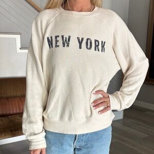 Z Supply Cream Sweatshirt